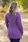 Long Sleeve Sarah Ruffle - Purple