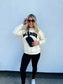 PREORDER: Margs Sherpa Letter Sweatshirt