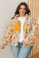 Love It Don't Leave It Floral Fleece Jacket