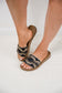 Pinwheel Sandals in Black