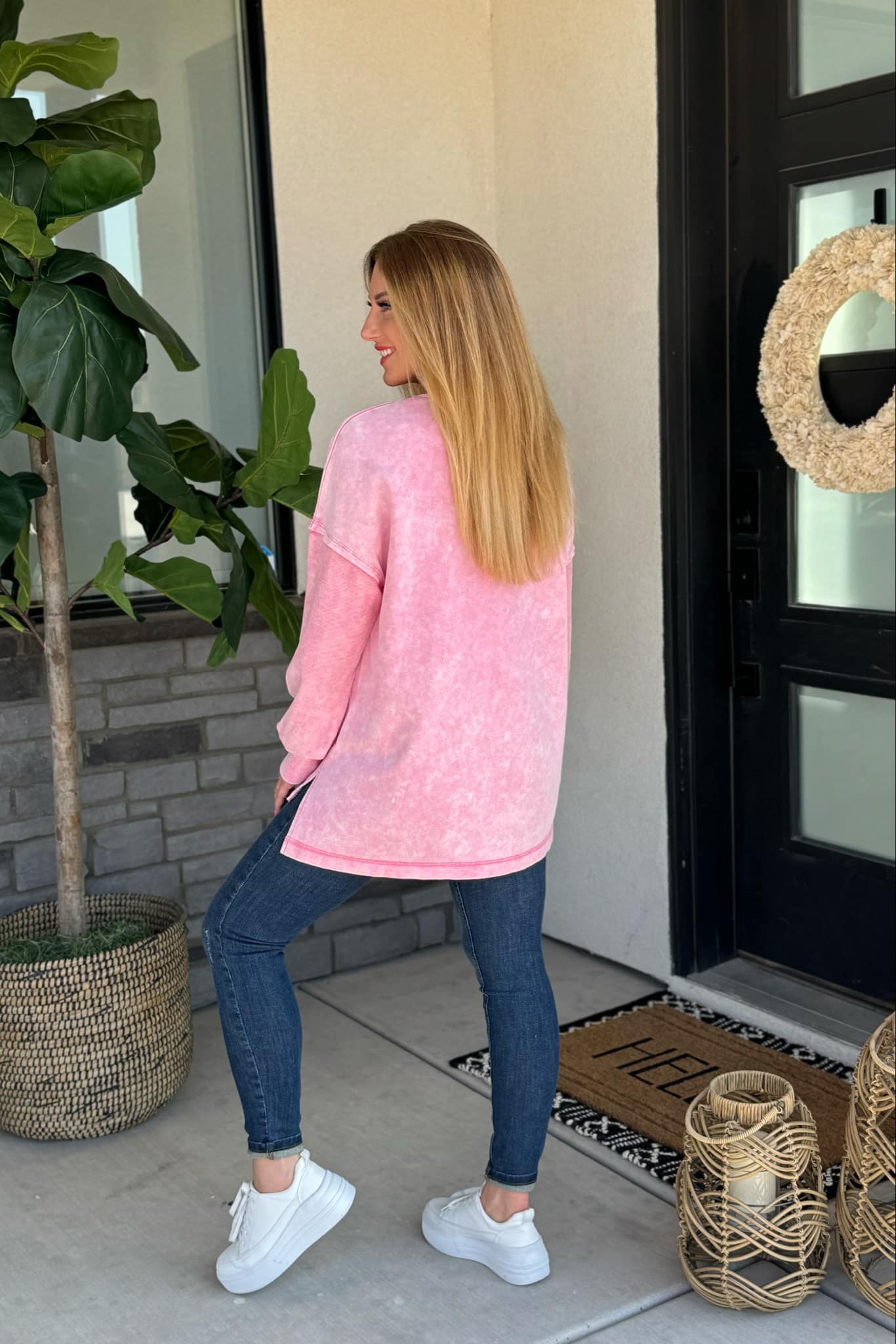 PREORDER: Best Selling Luna Mineral Wash Sweatshirt in Two Colors