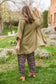 Adrift Memories Kimono in Green