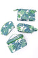 Plant Lover Cosmetic Bags Set of 4